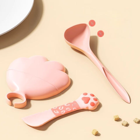 Silicone Pet Can Spoon & Lid Set – Multi-Functional Opener & Airtight Food Cover