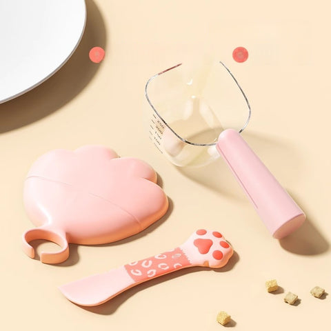 Silicone Pet Can Spoon & Lid Set – Multi-Functional Opener & Airtight Food Cover