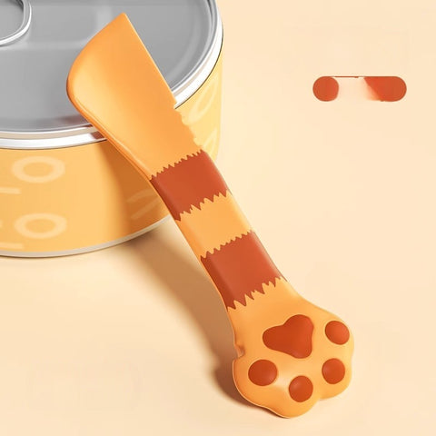 Silicone Pet Can Spoon & Lid Set – Multi-Functional Opener & Airtight Food Cover