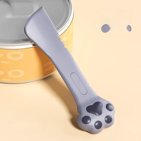 Silicone Pet Can Spoon & Lid Set – Multi-Functional Opener & Airtight Food Cover