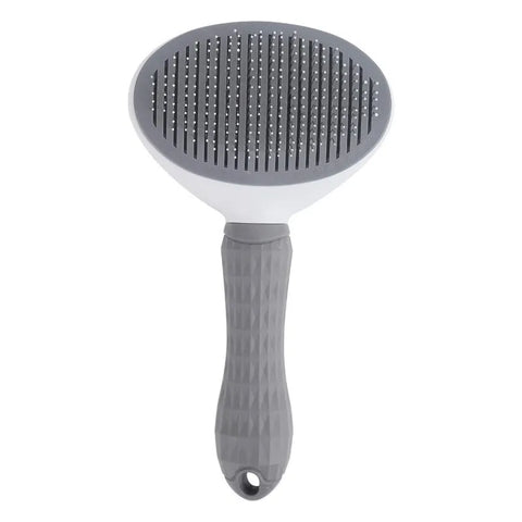 Noble Kitty Self-Cleaning Cat Brush for Moult Removal