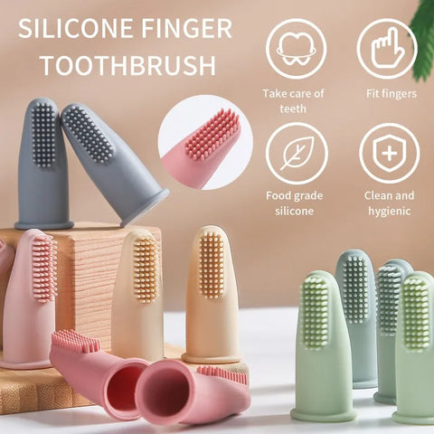 Cat Finger Toothbrush – Soft Silicone Brush for Cat Dental Care | NobleKitty
