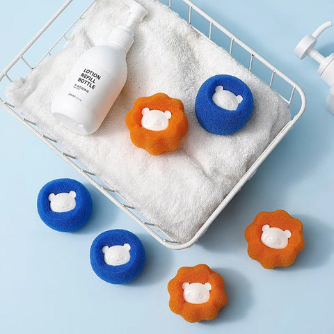 NobleKitty Reusable Pet Hair Remover Ball - Cat Fur Lint Catcher for Home