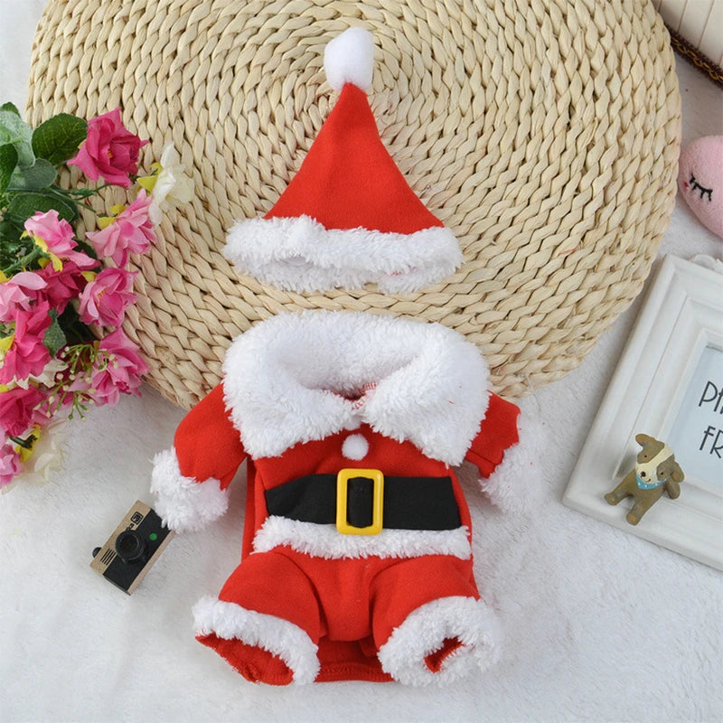 NobleKitty Christmas Santa Costume for Cats & Small Dogs – Festive Holiday Outfit