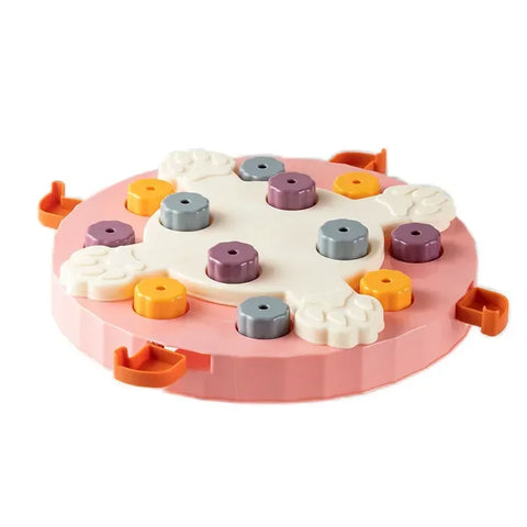 Interactive Pet Smart Feeder – Durable Bite-Resistant Puzzle Toy for Treat Hunting & Mental Stimulation