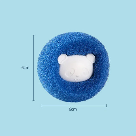 NobleKitty Reusable Pet Hair Remover Ball - Cat Fur Lint Catcher for Home