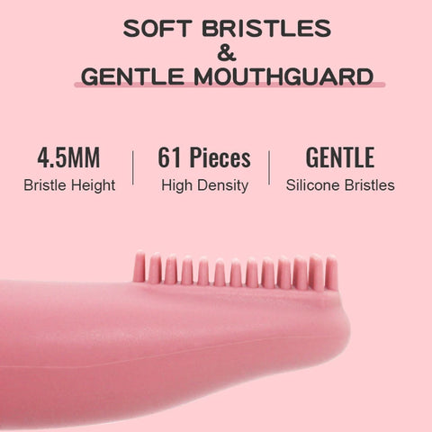 Cat Finger Toothbrush – Soft Silicone Brush for Cat Dental Care | NobleKitty