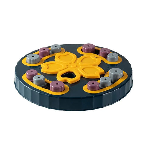 Interactive Pet Smart Feeder – Durable Bite-Resistant Puzzle Toy for Treat Hunting & Mental Stimulation