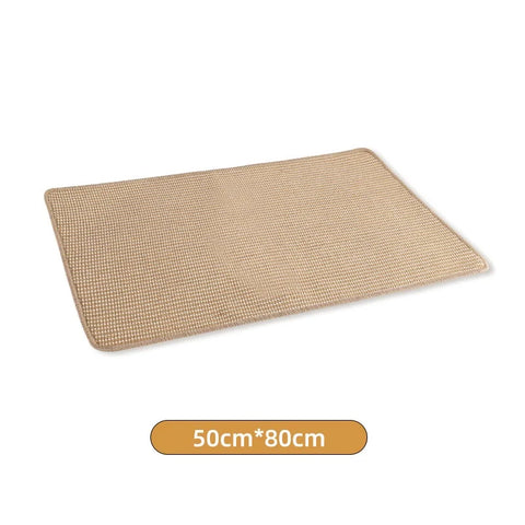 Noblekitty Cat Scratch Guard Mat with Hook and Loop Fastener