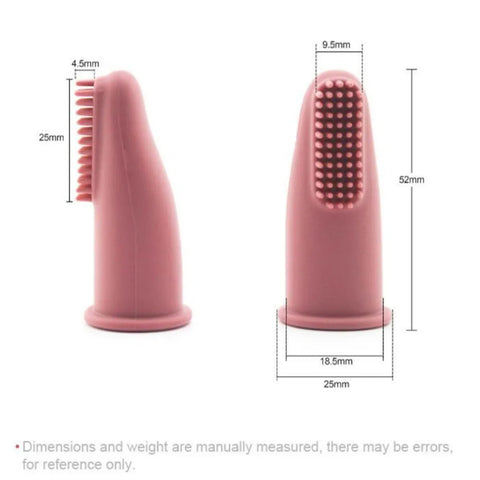 Cat Finger Toothbrush – Soft Silicone Brush for Cat Dental Care | NobleKitty