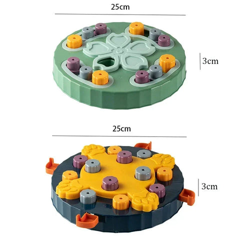 Interactive Pet Smart Feeder – Durable Bite-Resistant Puzzle Toy for Treat Hunting & Mental Stimulation