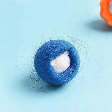 NobleKitty Reusable Pet Hair Remover Ball - Cat Fur Lint Catcher for Home