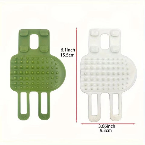 Cat Itch Scratcher Brush – Silicone Grooming & Massage Comb