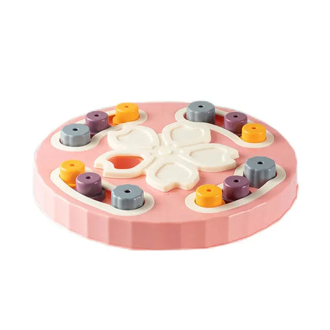 Interactive Pet Smart Feeder – Durable Bite-Resistant Puzzle Toy for Treat Hunting & Mental Stimulation