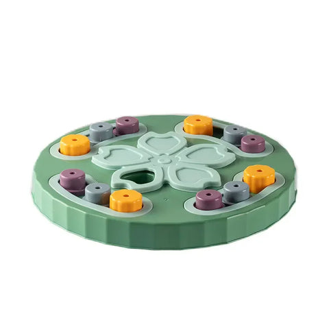 Interactive Pet Smart Feeder – Durable Bite-Resistant Puzzle Toy for Treat Hunting & Mental Stimulation